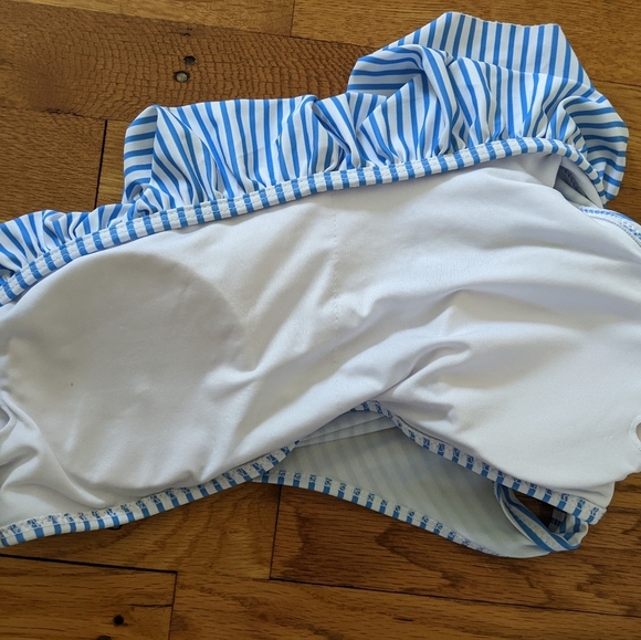 NWT VIMPUNEC Striped Ruffle Bikini - Picture 10 of 10